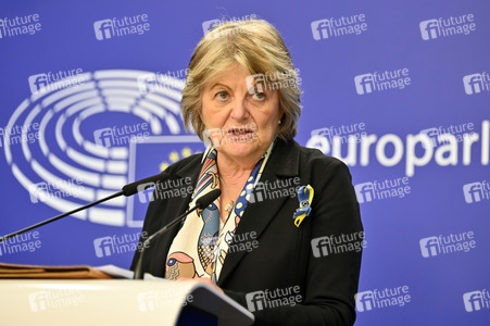 Pressekonferenz zur Kohäsionsaktion für Flüchtlinge in Europa im EU-Parlament in Brüssel