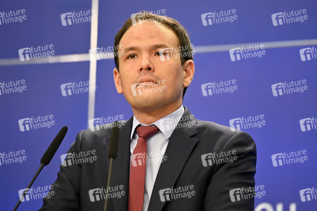 Pressekonferenz zum Gesetz über digitale Märkte im EU-Parlament in Brüssel