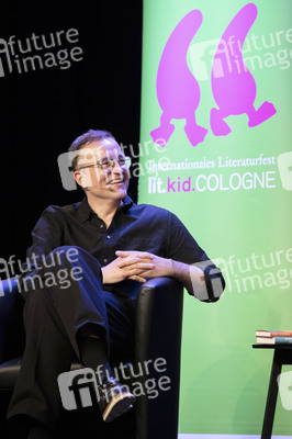 Bärbel Schäfer und Daniel Schreiber auf der lit.Cologne 2022 in Köln