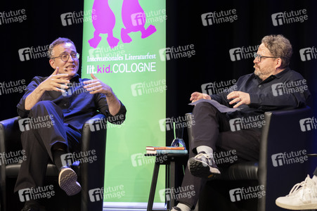 Bärbel Schäfer und Daniel Schreiber auf der lit.Cologne 2022 in Köln