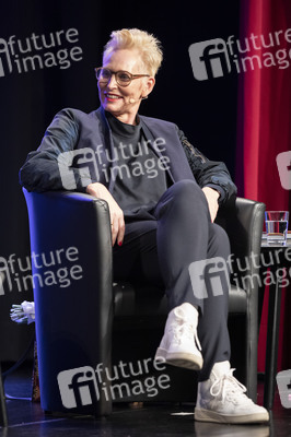 Bärbel Schäfer und Daniel Schreiber auf der lit.Cologne 2022 in Köln