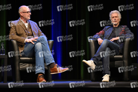 Frank Schätzing und Peter Wohlleben auf der lit.Cologne 2022 in Köln