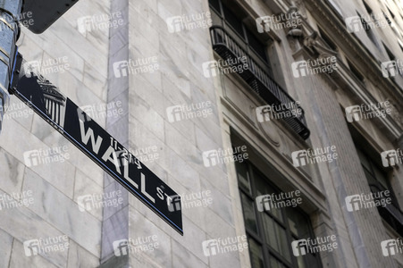 Wall Street in New York