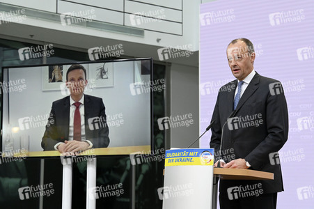 Pressekonferenz der CDU nach den Gremiensitzungen in Berlin