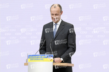 Pressekonferenz der CDU nach den Gremiensitzungen in Berlin