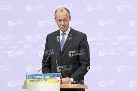 Pressekonferenz der CDU nach den Gremiensitzungen in Berlin
