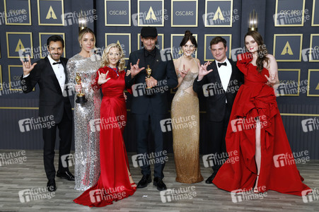 Oscars 2022 Preisträger-Photocall in Los Angeles