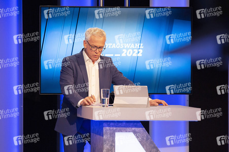 Wahlabend der Landtagswahl im Saarland in Saarbrücken