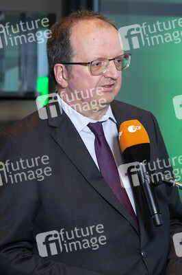 Wahlabend der Landtagswahl im Saarland in Saarbrücken