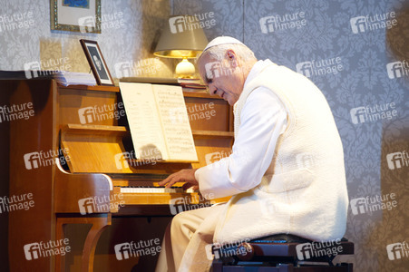 Theaterprobe 'Die zwei Päpste' in Berlin