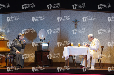 Theaterprobe 'Die zwei Päpste' in Berlin