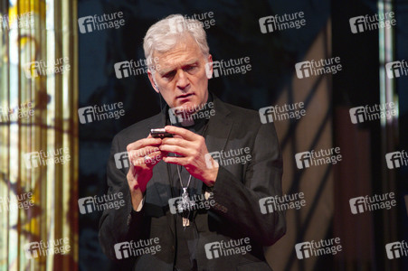 Theaterprobe 'Die zwei Päpste' in Berlin