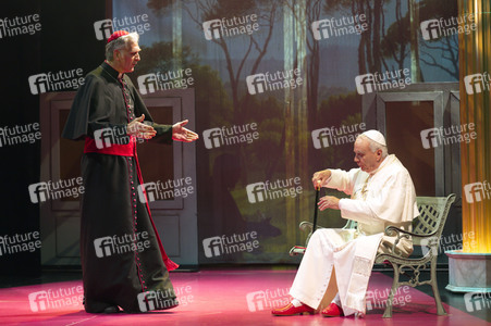 Theaterprobe 'Die zwei Päpste' in Berlin