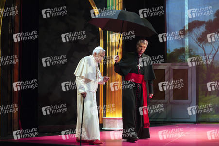 Theaterprobe 'Die zwei Päpste' in Berlin