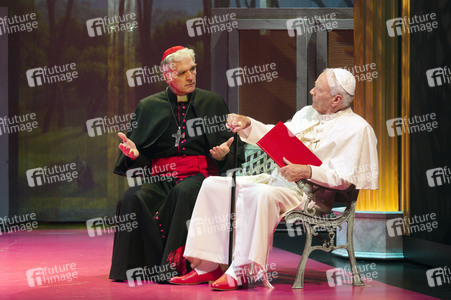 Theaterprobe 'Die zwei Päpste' in Berlin