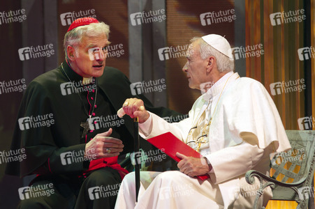 Theaterprobe 'Die zwei Päpste' in Berlin