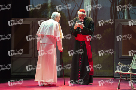 Theaterprobe 'Die zwei Päpste' in Berlin