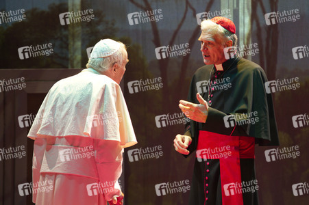 Theaterprobe 'Die zwei Päpste' in Berlin