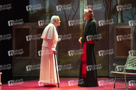 Theaterprobe 'Die zwei Päpste' in Berlin