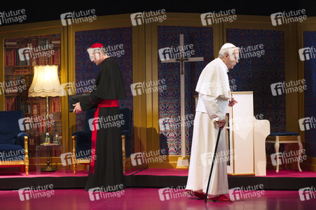 Theaterprobe 'Die zwei Päpste' in Berlin