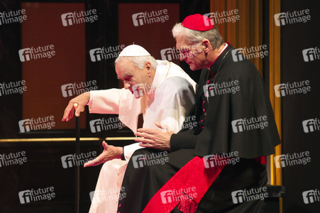 Theaterprobe 'Die zwei Päpste' in Berlin