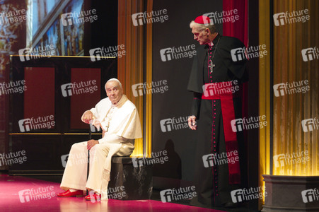 Theaterprobe 'Die zwei Päpste' in Berlin