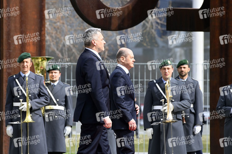 Empfang des Bundeskanzlers der Republik Österreich in Berlin