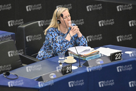 Plenartagung über die Lage in Afghanistan im EU-Parlament in Straßburg