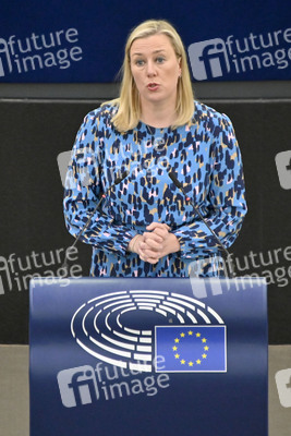 Plenartagung über die Lage in Afghanistan im EU-Parlament in Straßburg