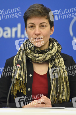 Pressebriefing der Fraktion Grüne/EFA im EU-Parlament in Straßburg