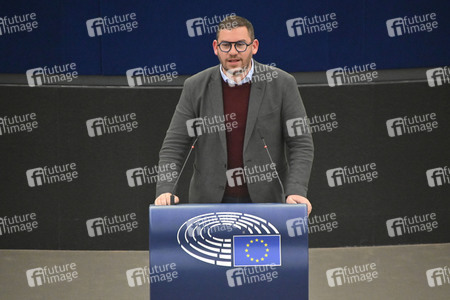 Plenartagung zum EU-Emmissionshandel im EU-Parlament in Straßburg