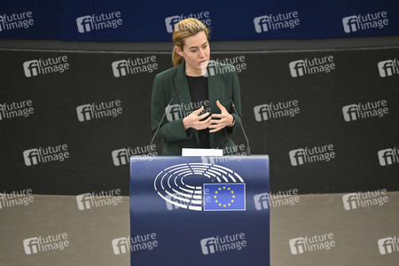 Plenartagung zum EU-Emmissionshandel im EU-Parlament in Straßburg