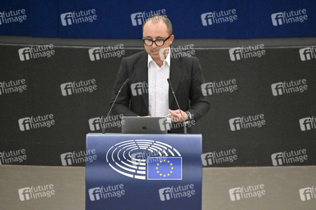 Plenartagung zum EU-Emmissionshandel im EU-Parlament in Straßburg