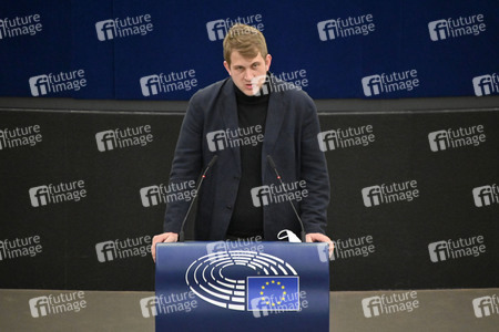 Plenartagung zum EU-Emmissionshandel im EU-Parlament in Straßburg