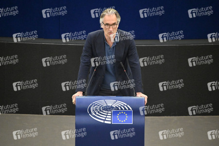 Plenartagung zum EU-Emmissionshandel im EU-Parlament in Straßburg