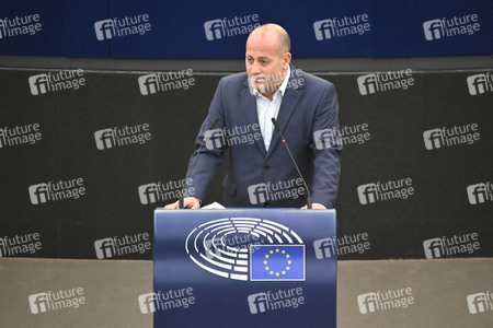 Plenartagung zum EU-Emmissionshandel im EU-Parlament in Straßburg