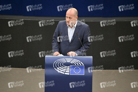 Plenartagung zum EU-Emmissionshandel im EU-Parlament in Straßburg