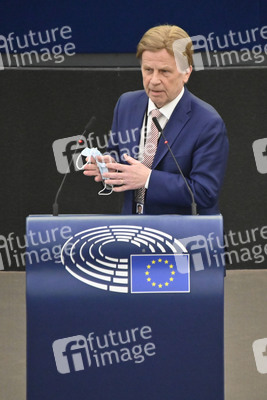 Plenartagung zum EU-Emmissionshandel im EU-Parlament in Straßburg