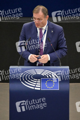 Plenartagung zum EU-Emmissionshandel im EU-Parlament in Straßburg