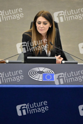 Plenartagung zum EU-Emmissionshandel im EU-Parlament in Straßburg