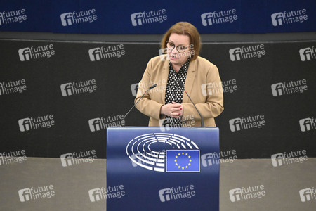 Plenartagung zum EU-Emmissionshandel im EU-Parlament in Straßburg