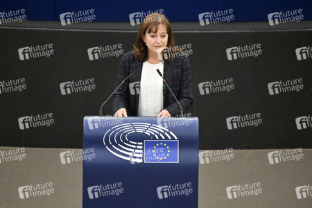 Plenartagung zum EU-Emmissionshandel im EU-Parlament in Straßburg