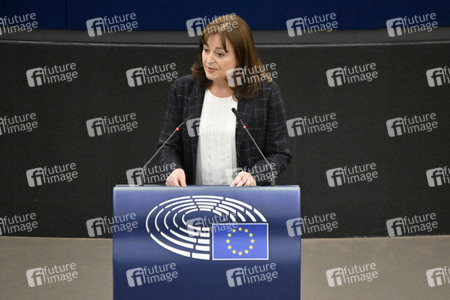 Plenartagung zum EU-Emmissionshandel im EU-Parlament in Straßburg