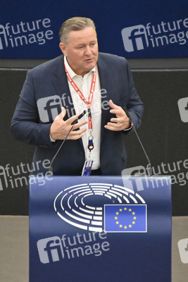 Plenartagung zum EU-Emmissionshandel im EU-Parlament in Straßburg