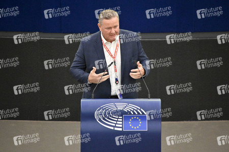 Plenartagung zum EU-Emmissionshandel im EU-Parlament in Straßburg