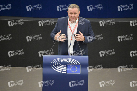 Plenartagung zum EU-Emmissionshandel im EU-Parlament in Straßburg