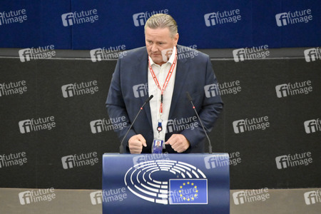 Plenartagung zum EU-Emmissionshandel im EU-Parlament in Straßburg