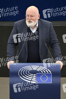 Plenartagung zum Bericht des Weltklimarats im EU-Parlament in Straßburg