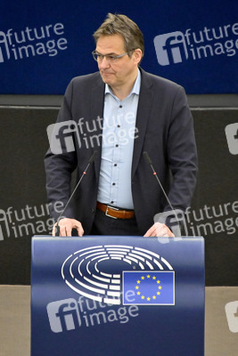 Plenartagung zum Bericht des Weltklimarats im EU-Parlament in Straßburg