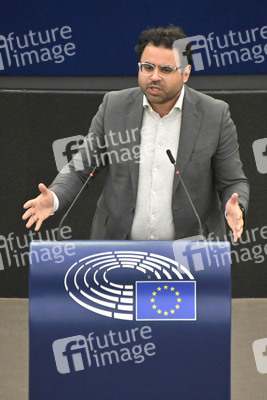 Plenartagung zum Bericht des Weltklimarats im EU-Parlament in Straßburg